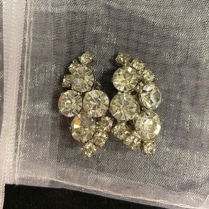 Vintage Rhinestone Earrings